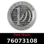 Lot 10 Vera Silver 1 once (LSP - 40MM) 