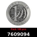 Lot 100 Vera Silver 1 once (LSP - 40MM) 