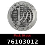Lot 10 Vera Silver 1 once (LSP - 40MM) 