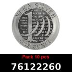 Lot 10 Vera Silver 1 once (LSP - 40MM) 