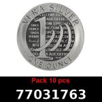 Lot 10 Vera Silver 1 once (LSP - 40MM) 