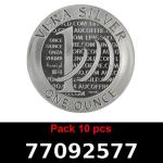 Lot 10 Vera Silver 1 once (LSP - 40MM) 
