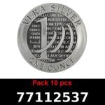 Lot 10 Vera Silver 1 once (LSP - 40MM) 