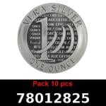 Lot 10 Vera Silver 1 once (LSP - 40MM) 