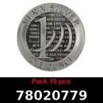 Lot 10 Vera Silver 1 once (LSP - 40MM) 