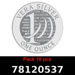 Lot 10 Vera Silver 1 once (LSP - 40MM) 