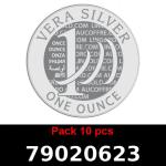 Lot 10 Vera Silver 1 once (LSP - 40MM) 