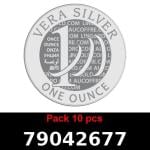 Lot 10 Vera Silver 1 once (LSP - 40MM) 