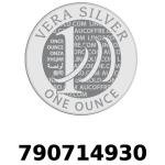 Vera Silver 1 once (LSP - 40MM) 