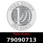 Lot 10 Vera Silver 1 once (LSP - 40MM) 