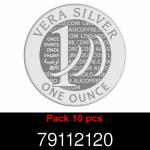 Lot 10 Vera Silver 1 once (LSP - 40MM) 