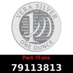 Lot 10 Vera Silver 1 once (LSP - 40MM) 