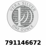 Vera Silver 1 once (LSP - 40MM) 