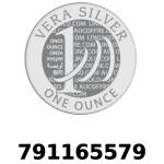 Vera Silver 1 once (LSP - 40MM) 
