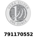 Vera Silver 1 once (LSP - 40MM) 