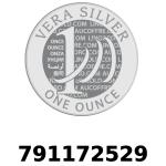 Vera Silver 1 once (LSP - 40MM) 
