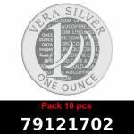 Lot 10 Vera Silver 1 once (LSP - 40MM) 
