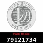 Lot 10 Vera Silver 1 once (LSP - 40MM) 