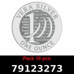 Lot 10 Vera Silver 1 once (LSP - 40MM) 