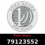 Lot 10 Vera Silver 1 once (LSP - 40MM) 