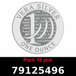 Lot 10 Vera Silver 1 once (LSP - 40MM) 