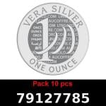 Lot 10 Vera Silver 1 once (LSP - 40MM) 