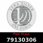 Lot 10 Vera Silver 1 once (LSP - 40MM) 