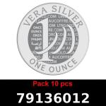 Lot 10 Vera Silver 1 once (LSP - 40MM) 