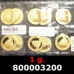 1 gramme d'or pur - Panda (LSP) 