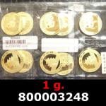 1 gramme d'or pur - Panda (LSP) 