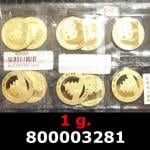 1 gramme d'or pur - Panda (LSP) 