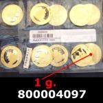 1 gramme d'or pur - Panda (LSP) 