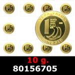 10 grammes d'or pur - Vera Valor (LSP) 