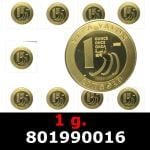 1 gramme d'or pur - Vera Valor (LSP) 