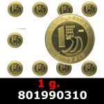 1 gramme d'or pur - Vera Valor (LSP) 
