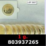 1 gramme d'or pur - Vera Valor (LSP) 