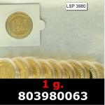 1 gramme d'or pur - Vera Valor (LSP) 