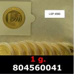 1 gramme d'or pur - Vera Valor (LSP) 