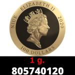 1 gramme d'or pur - Vera Valor (LSP - Cours Légal) 