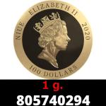 1 gramme d'or pur - Vera Valor (LSP - Cours Légal) 