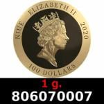 1 gramme d'or pur - Vera Valor (LSP - Cours Légal) 