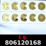 1 gramme d'or pur - Vera Valor (LSP - Cours Légal) 