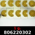 1 gramme d'or pur - Vera Valor (LSP - Cours Légal) 
