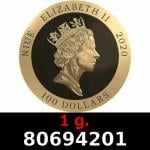 1 gramme d'or pur - Vera Valor (LSP - Cours Légal) 