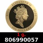 1 gramme d'or pur - Vera Valor (LSP - Cours Légal) 