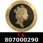 1 gramme d'or pur - Vera Valor (LSP - Cours Légal) 