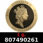 1 gramme d'or pur - Vera Valor (LSP - Cours Légal) 