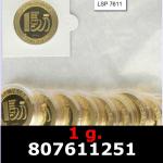 1 gramme d'or pur - Vera Valor (LSP) 