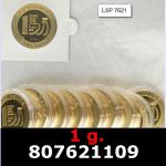1 gramme d'or pur - Vera Valor (LSP) 