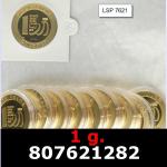 1 gramme d'or pur - Vera Valor (LSP) 
